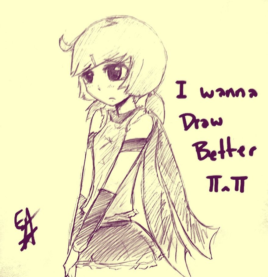879x908 I Wish I Could Draw Better By Emianimeoriginal