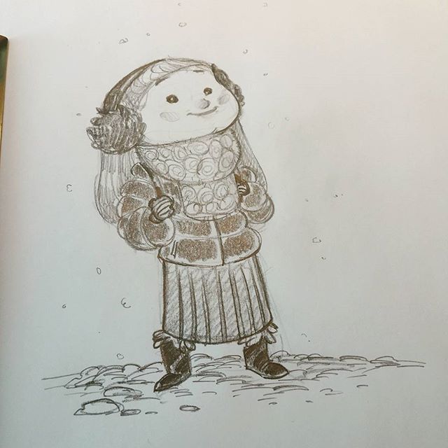 640x640 Some Days You Just Wish For Snow. 2dbean Art Character Design