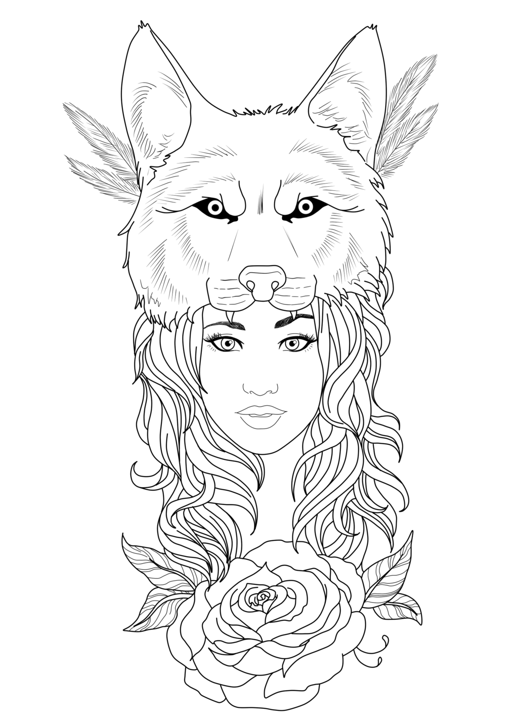 1024x1427 Pin By Da'Londa Taylor On Coloring Pages Tattoo