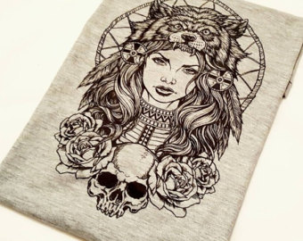 340x270 Wolf Headdress Etsy