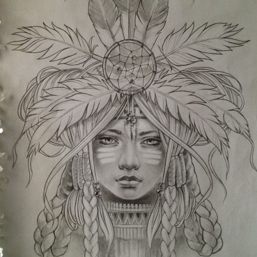 500x500 Wolf Indian Headdress Art