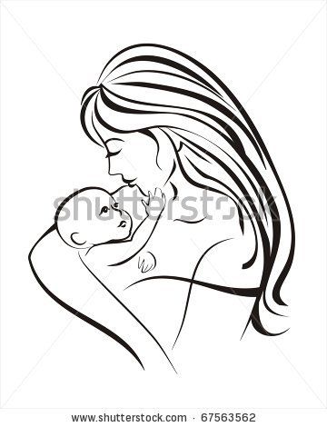 360x470 Mother Daughter Symbols Tattoo Designs Mother And Child, Vector