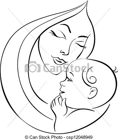 397x470 Gallery Mother Drawing Image,