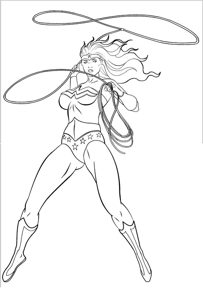 832x1224 Wonder Woman Lasso Inks By Erickcruz
