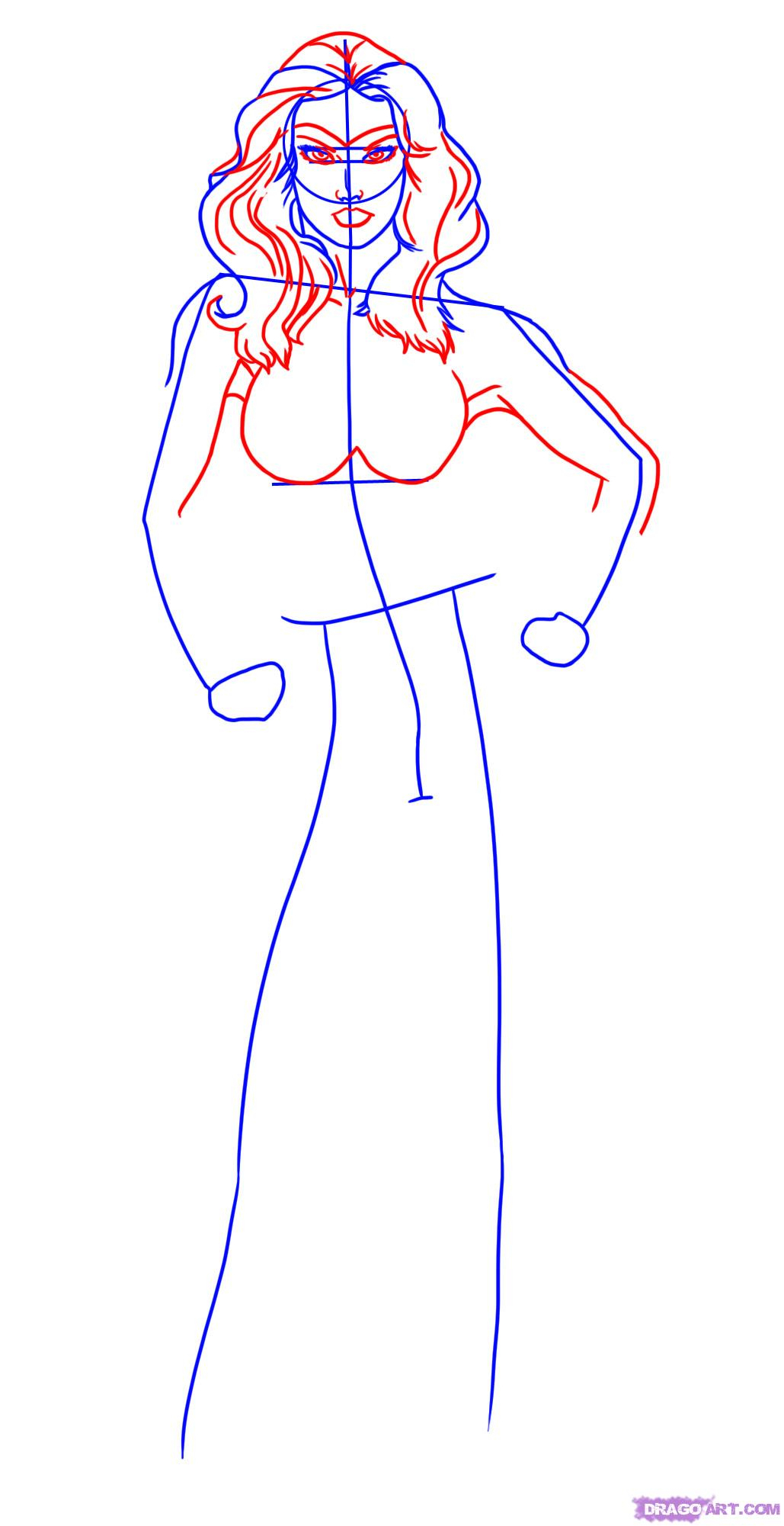 1029x2001 How To Draw Wonder Woman Logo How To Draw Wonder Woman, Stepstep