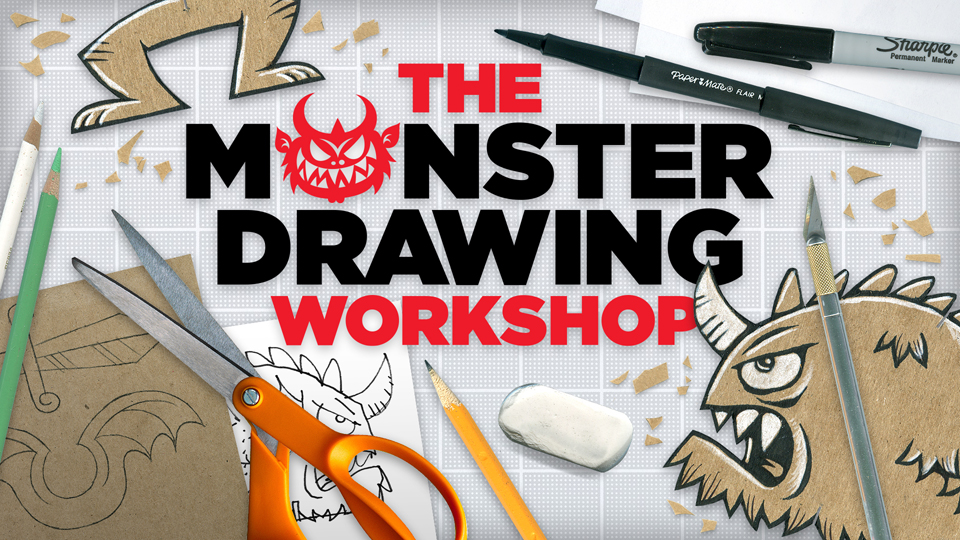 960x540 The Monster Drawing Workshop