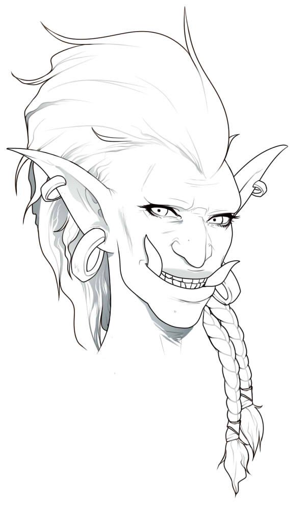 604x1000 World Of Warcraft Tumblr Races Troll Character