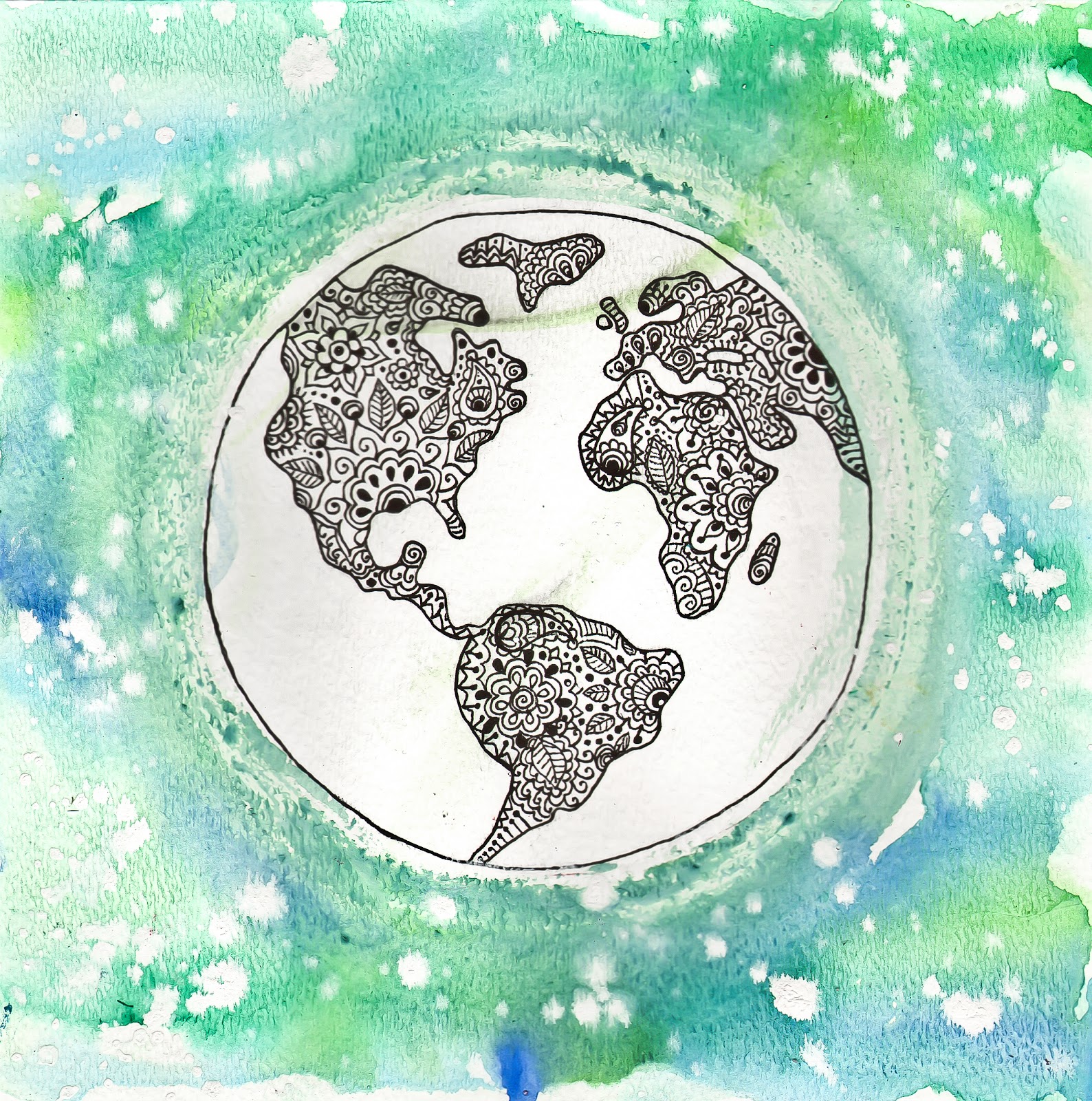 1588x1600 Collection Of The World Drawing Tumblr High Quality, Free