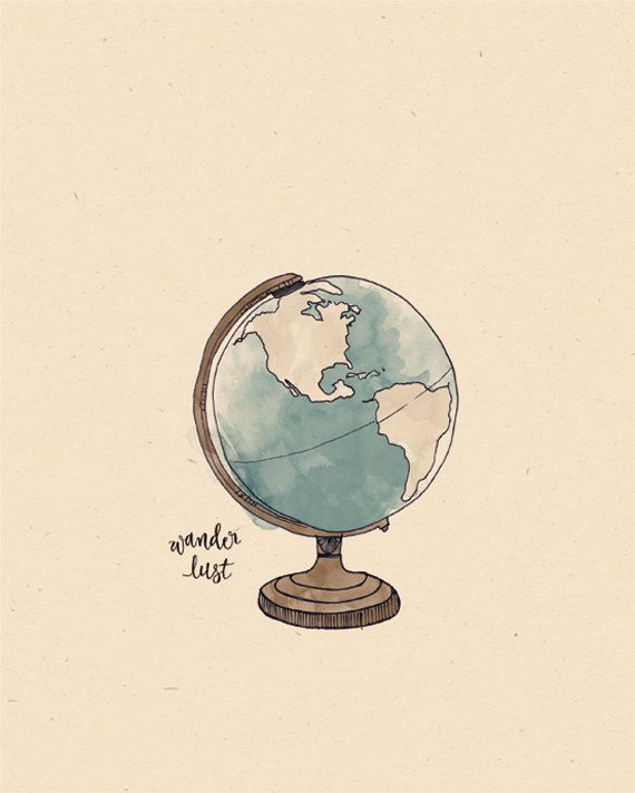 570x712 Collection Of Tumblr Globe Drawing High Quality, Free
