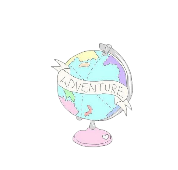 600x572 Planet Pastel Tumblr World Drawing