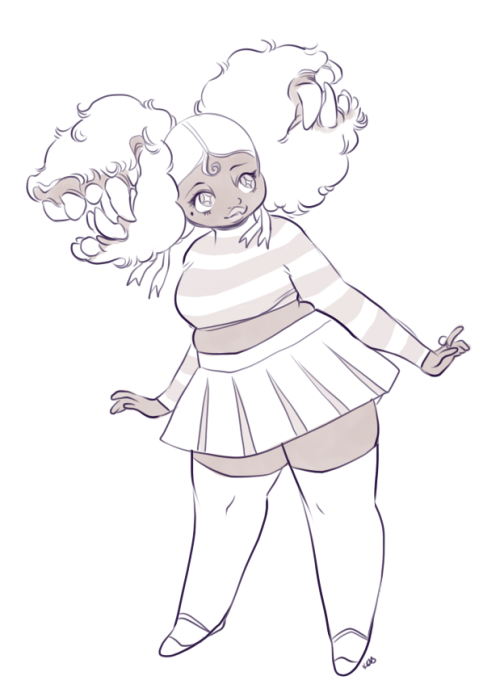 500x697 The Very Worst Thing Character Design Aquarius