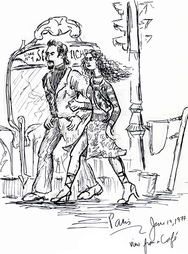 620x836 Sketching On The Left Bank Jeffrey M. Levine Md Geriatric