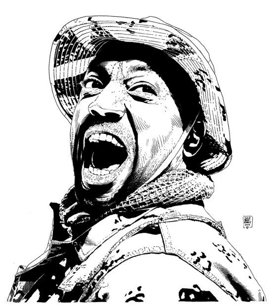 550x621 Tim Bradstreet A Master Class In Pen And Ink Realism