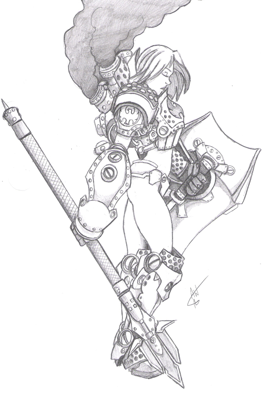 537x800 Centurion Girl By Jackwrench