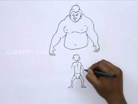 480x360 How To Draw A Sumo Wrestling
