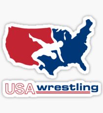 210x230 Usa Wrestling Drawing Stickers Redbubble