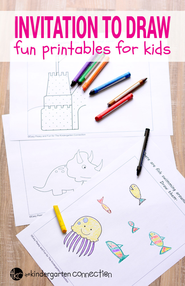 650x1000 Fun Drawing Printables For Kids