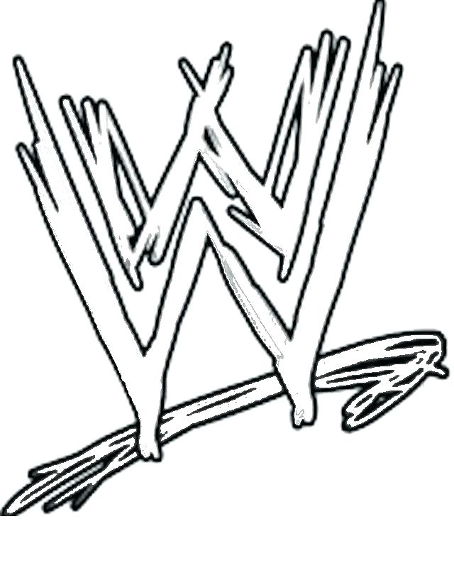 640x800 Unique Wwe Coloring Pages John Cena Or Printable Cm Punk Drawing