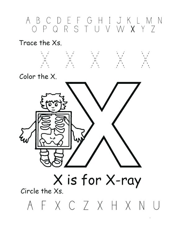 600x776 Letter X Coloring Page Coloring Pages Letter X X Coloring Pages