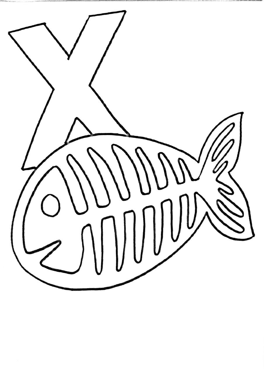904x1273 X Is For X Ray Fish Scribd Alphabet Alphabet
