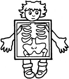 236x269 Collection Of X Ray Drawing Kindergarten High Quality, Free