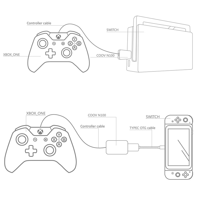 800x800 Doitop Converter For Nintend Switch Controller Adapter For Ps3ps4