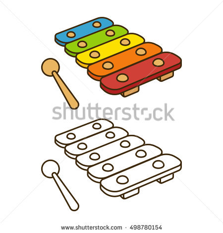 450x470 Collection Of Xylophone Simple Drawing High Quality, Free