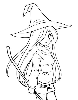 311x398 Witch Doodle By Yampuff