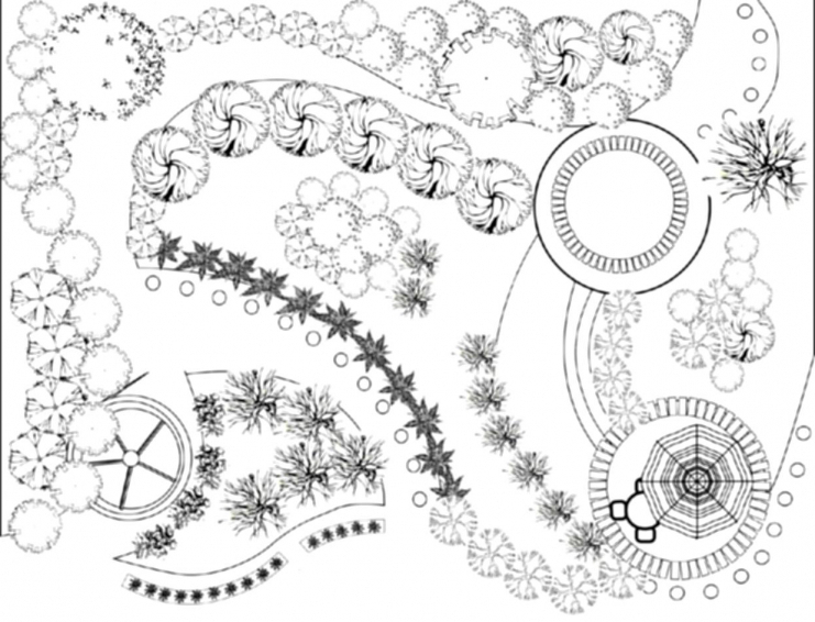 741x566 Design Inspiration Landscape Design Drawings