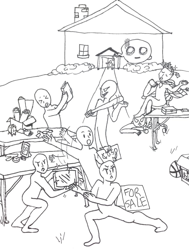 774x1032 Draw Your Squad Tmp) The Yard Sale By Chromaticexplosion