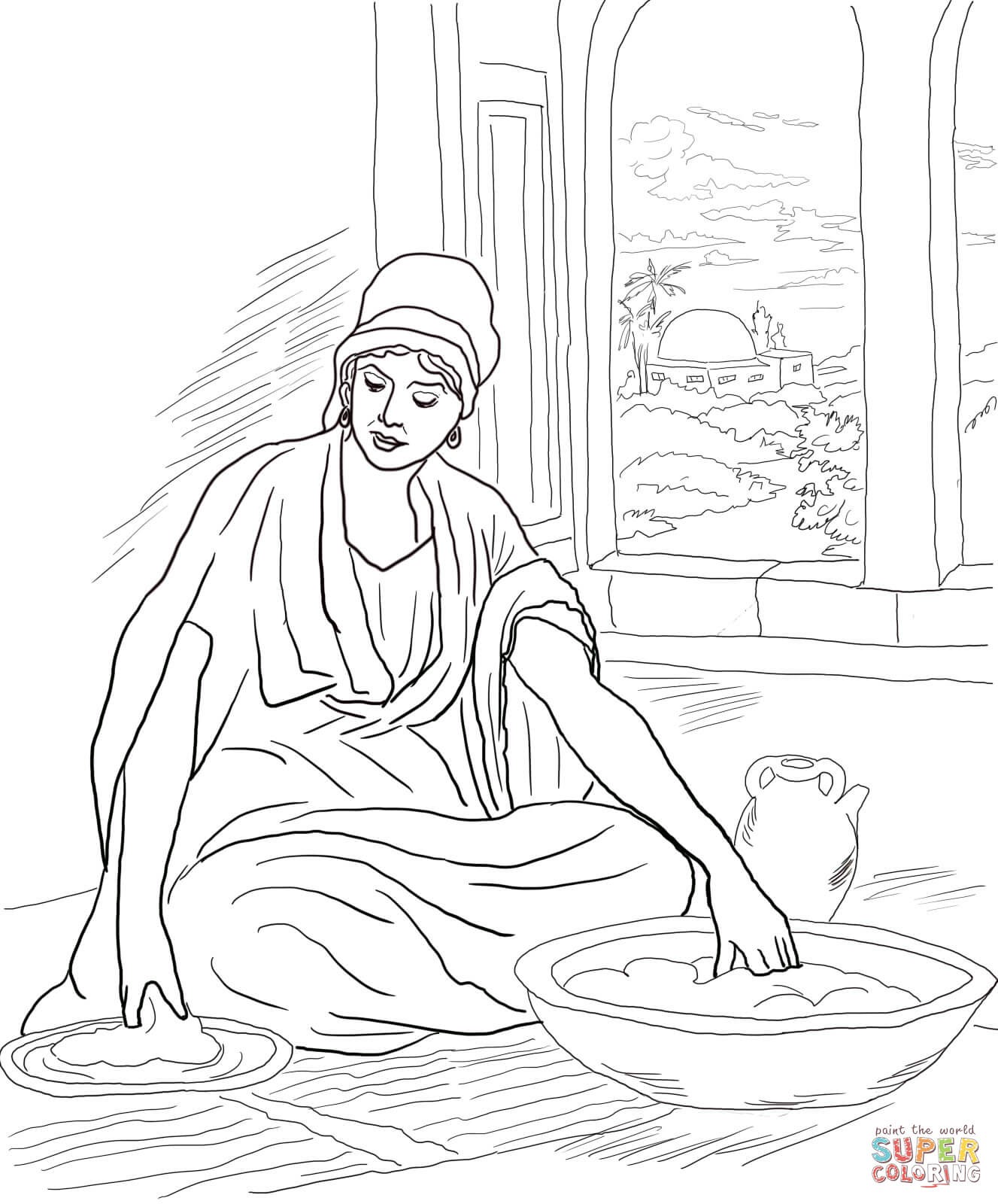 1327x1600 Mustard Seed Coloring Page Refrence Parable Of The Leaven Yeast