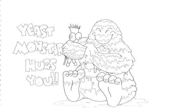 600x382 Your Friendly Yeast Monster By Sparklystarstudios