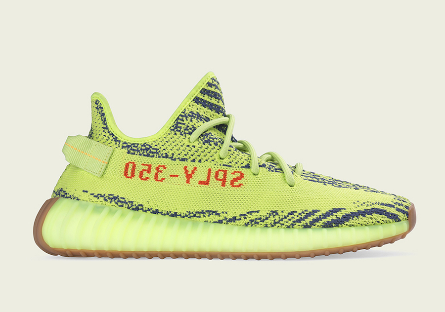 900x632 Adidas Yeezy Boost 350 V2 Semi Frozen Yellow