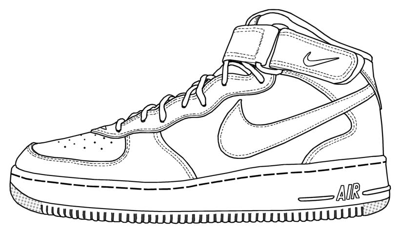 822x476 Collection Of Yeezy Drawing Outline High Quality, Free