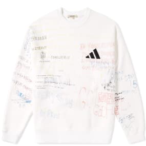 285x285 Yeezy Season 5 Handwriting Adidas Crew Sweat (Arctic) End.