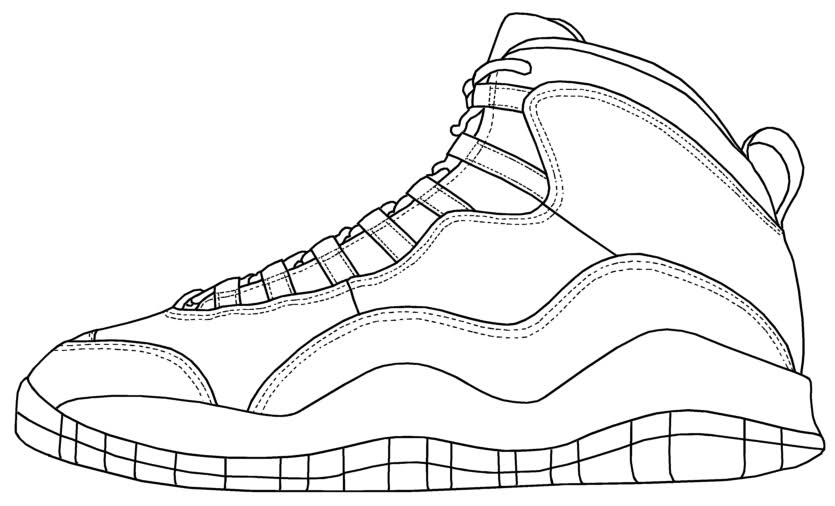 835x506 Air Jordan 11 Drawings