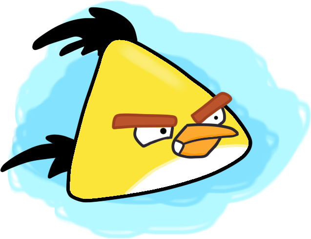 637x488 Yellow Bird Drawing By Speliers