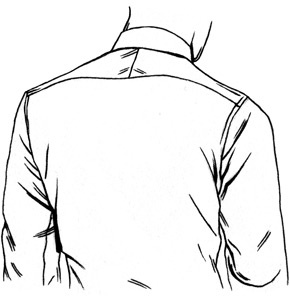 290x300 Dress Shirts Split Yoke Vs One Piece Yoke Proper Cloth Reference