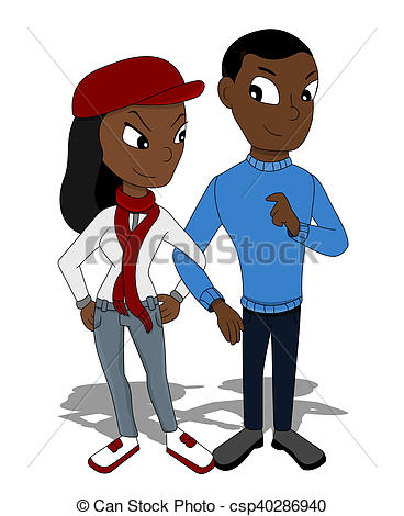 368x470 Young Couple On A Date Cartoon. Illustration Of A Young Cute Happy