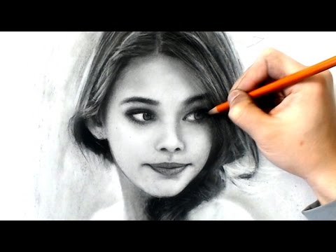 480x360 Drawing Young Girl