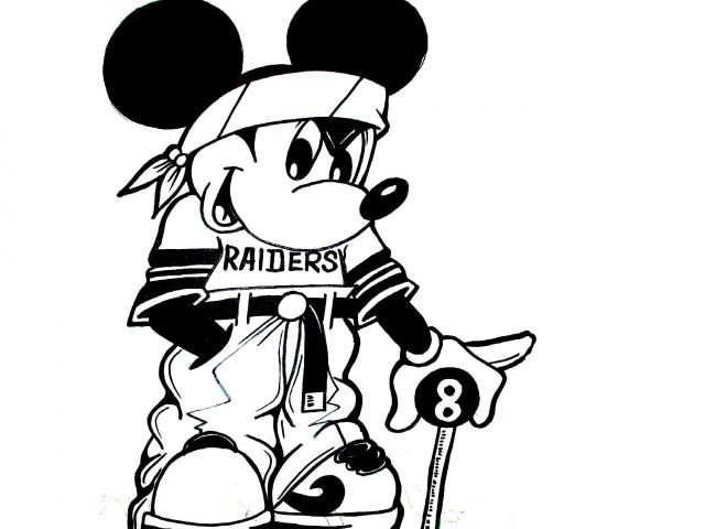 640x480 Cartoon Thug Drawings Drawing A Gangsta Mickey Mouse 2