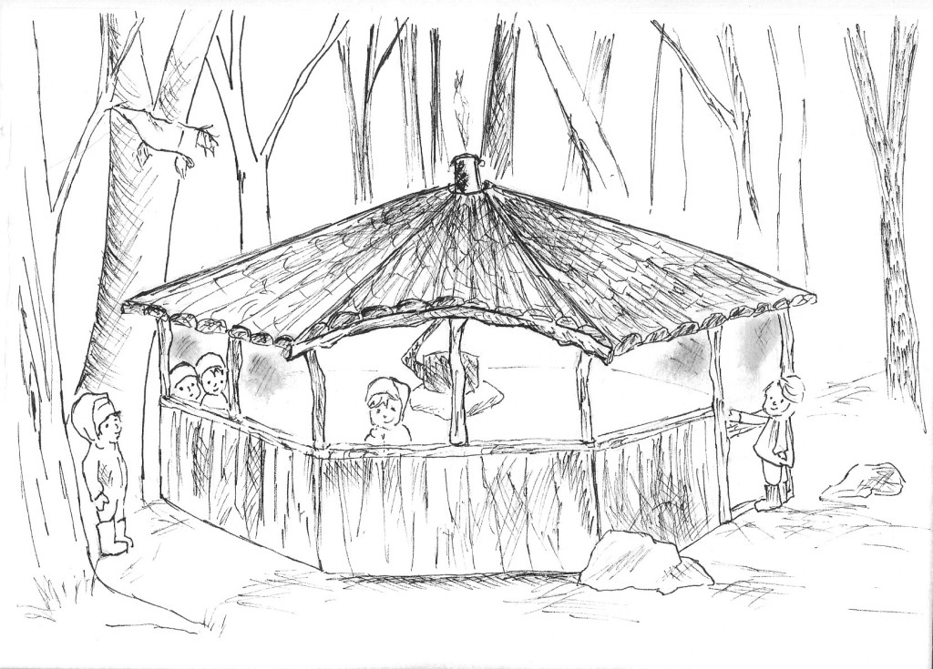 1024x735 Yurt Westbrook Nature School