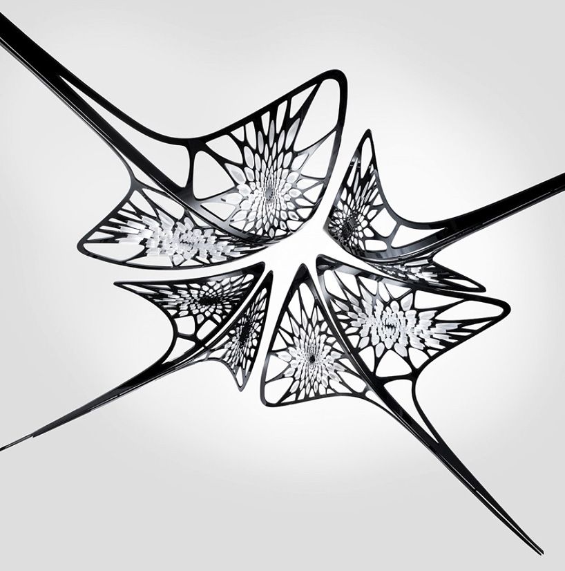 818x826 Chandelier Exhibition David Gill Zaha Hadid And Others