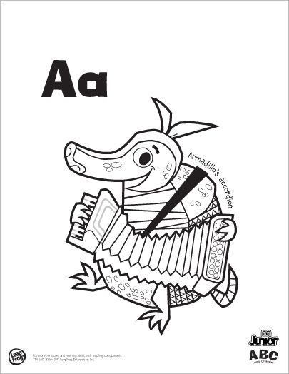 405x524 From Armadillo's Accordion To Zebra's Zither. Leap Frog's Animal