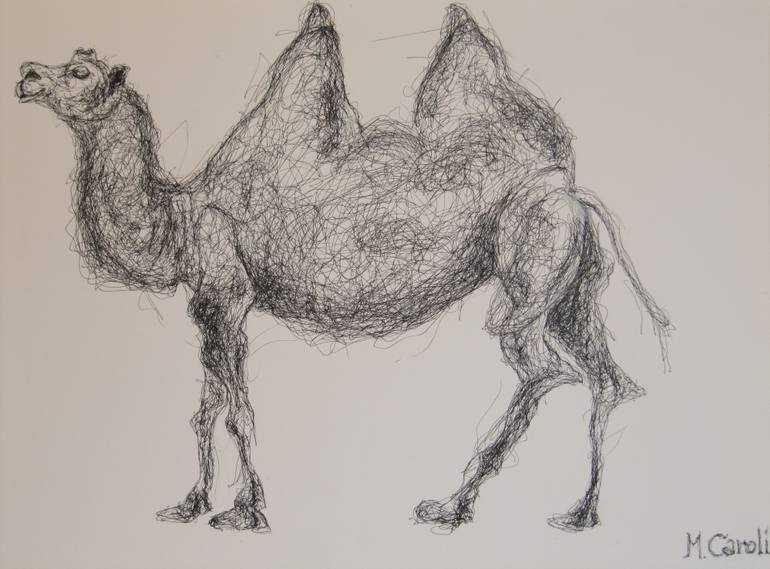 770x569 Saatchi Art My Personal Atlas Of Zoology Camel Trophy Drawing By