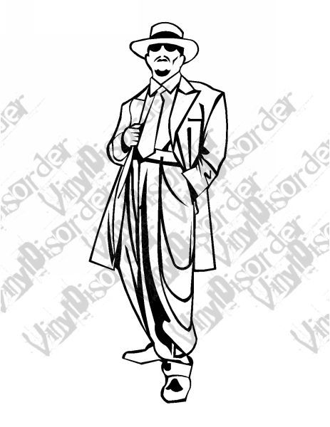 463x600 Zootsuit Zoot Suit 2 Hydrolics Lowrider Low Rider Car Vinyl Decal