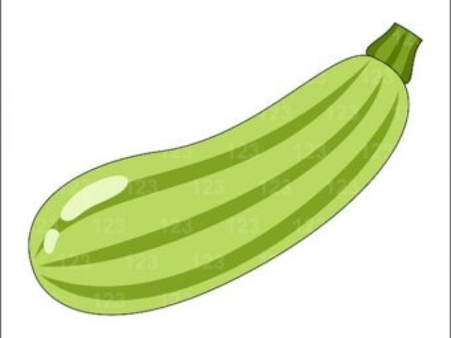 640x480 Zucchini Clipart