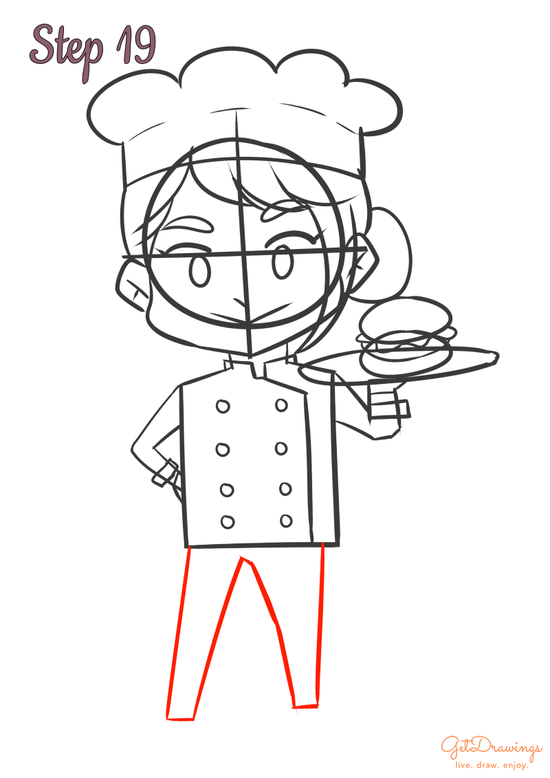 How to draw a Cook?