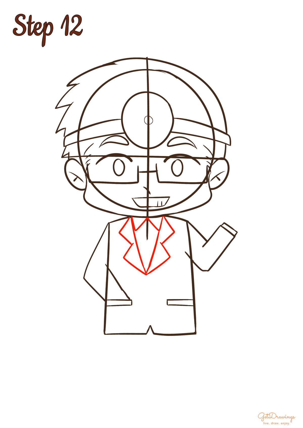 How to draw a Doctor?
