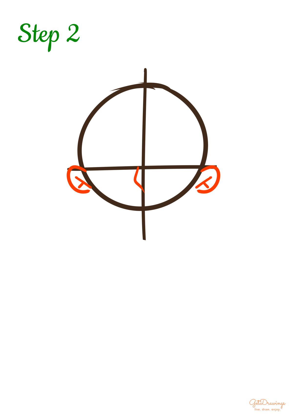 How to draw a Santa Claus